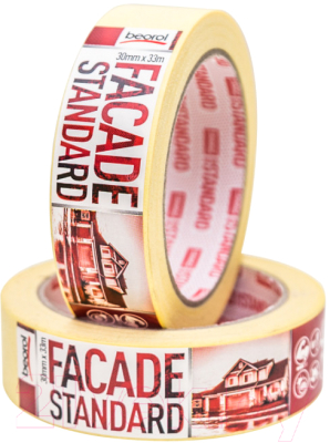 Лента малярная Beorol Facade Standard 30мм/33м