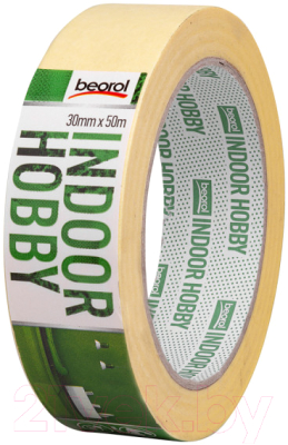 Лента малярная Beorol Indoor Hobby 30мм/50м - фото