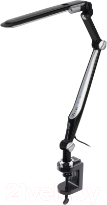 Настольная лампа ЭРА NLED-496-12W-BK / Б0052767 - фото