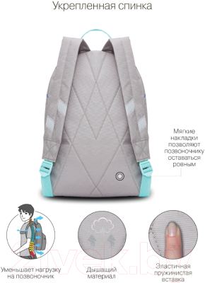 Школьный рюкзак Grizzly RO-272-3