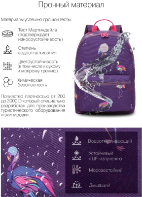 Школьный рюкзак Grizzly RO-272-4