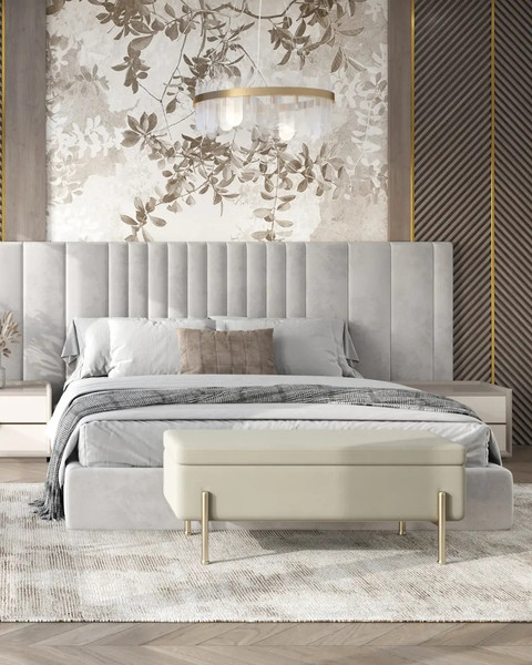 Банкетка Stool Group Болейн с ящиком / 20A544VF-MOMO-3