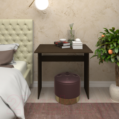 Письменный стол Кортекс-мебель Эльф 80 (венге)