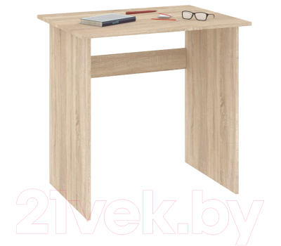 Письменный стол Кортекс-мебель Эльф 80 (дуб сонома)