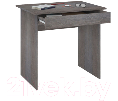 Письменный стол Кортекс-мебель Эльф 80-1ш (береза)