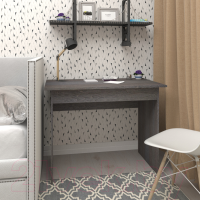 Письменный стол Кортекс-мебель Эльф 100-1ш (береза)