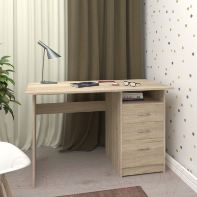 Компьютерный стол Кортекс-мебель Эльф 120-3ш