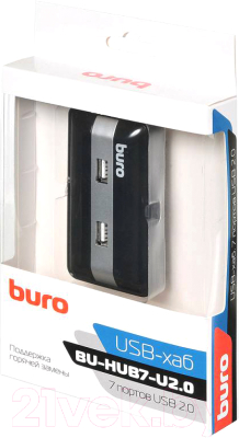 USB-хаб Buro BU-HUB7-U2.0