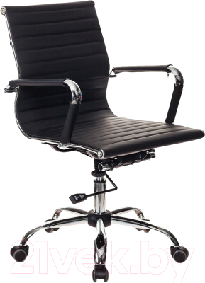 Кресло офисное Бюрократ CH-883-LOW (черный) - фото