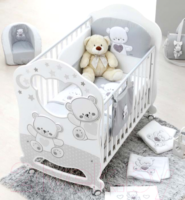 Детская кроватка Italbaby Jolie Oblo / 070.0860-5