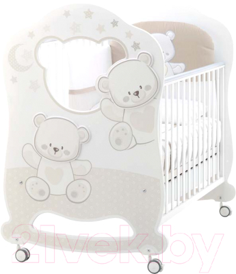 Детская кроватка Italbaby Jolie Oblo 070.0860-6 - фото