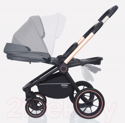 Детская универсальная коляска MOWbaby Zoom PU 3 в 1 / RA087