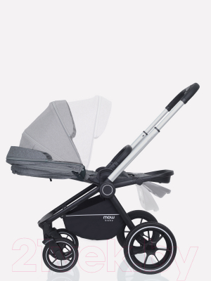 Детская универсальная коляска MOWbaby Zoom PU 3 в 1 / RA087