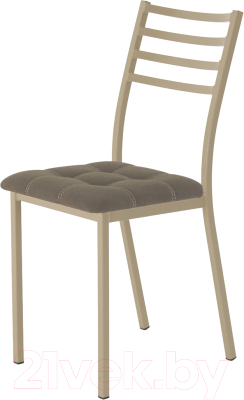 Стул AMC Comfort 4.10.2 (ткань венге/капучино) - фото