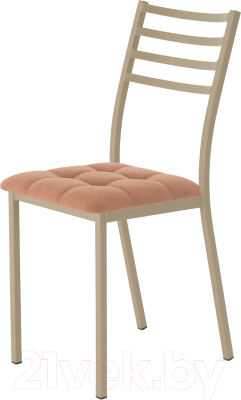 Стул AMC Comfort 4.10.4 (ткань терракот/капучино) - фото