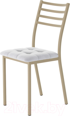 Стул AMC Comfort 4.10.6 (ткань серый/капучино) - фото