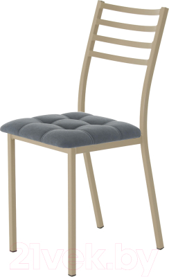 Стул AMC Comfort 4.10.16 (ткань антрацит/капучино) - фото