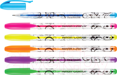 Набор гелевых ручек Centrum Neon / 87400