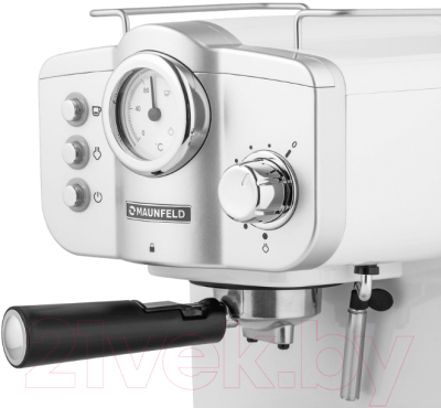 Кофеварка эспрессо Maunfeld MF-735WH Pro