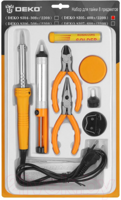 Паяльник электрический Deko SI05 SET 8 / 065-0562 - фото