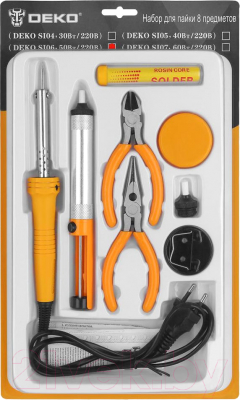 Паяльник электрический Deko SI06 SET 8 / 065-0565 - фото
