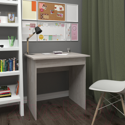 Письменный стол Кортекс-мебель Эльф 80-1ш (дуб монтерей)