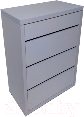 Комод Анрат К 600 (белый/белый) - фото