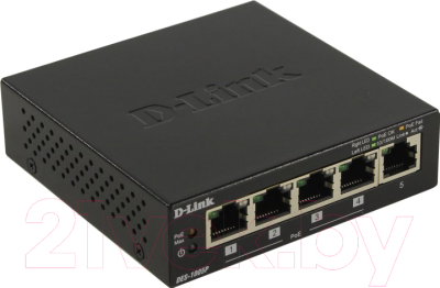 Коммутатор D-Link DES-1005P/B1A - фото