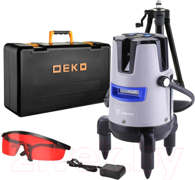 Лазерный уровень Deko LL57 Pro Set 2 Premium / 065-0104-1 - фото