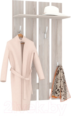 Вешалка для одежды Кортекс-мебель Лара ВП2