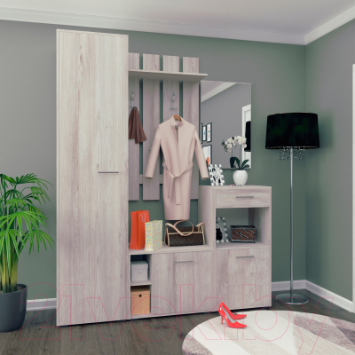 Вешалка для одежды Кортекс-мебель Лара ВП2