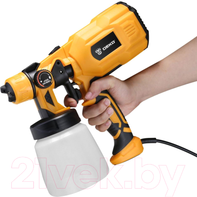 Краскопульт электрический Deko DKSG55K1 HVLP / 018-1043