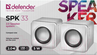 Мультимедиа акустика Defender SPK 33 / 65631