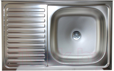 Мойка кухонная КромРус S-216 (чаша справа) - фото
