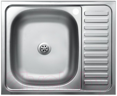Мойка кухонная КромРус S-417 (чаша слева) - фото