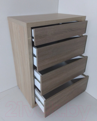Комод Анрат К 600 (дуб сонома/дуб трюфель)