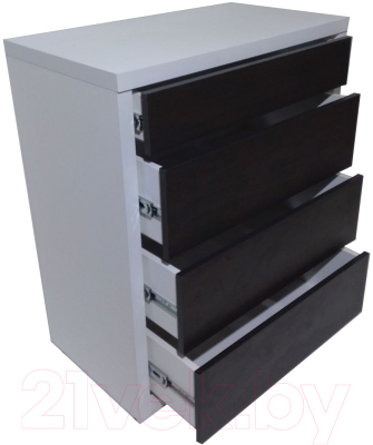 Комод Анрат К 700 (белый/венге магия)