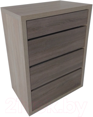 Комод Анрат К 700 (дуб сонома/дуб трюфель) - фото