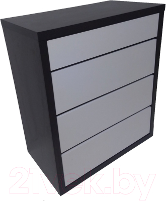 Комод Анрат К 800 (венге магия/белый) - фото