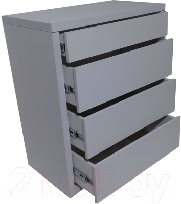 Комод Анрат К 900 (белый/белый)