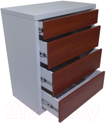 Комод Анрат К 900 (белый/яблоко локарно)