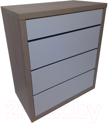 Комод Анрат К 900 (дуб сонома/белый) - фото