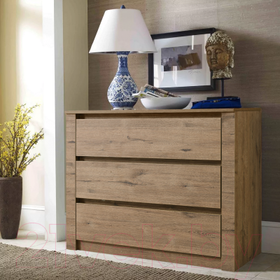 Комод Рэйгрупп Bromo КО-03 3Y 90x79.7x45 / КО-03 VL (дуб веллингтон)