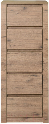 Комод Рэйгрупп Bromo КО-05 5Y 50x126.9x45 / КО-05 VL (дуб веллингтон) - фото