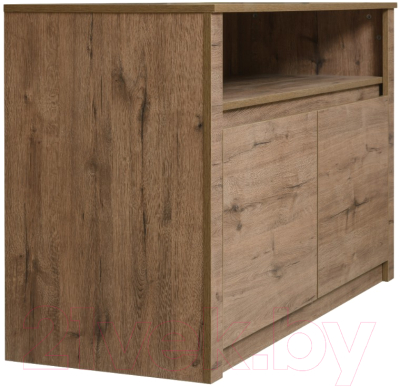 Тумба Рэйгрупп Bromo ТВ-07 2D 130x80x51 / ТВ-07 VL (дуб веллингтон)