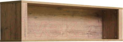 Полка Рэйгрупп Bromo ПН-13 130x31.2x75 / ПН-13 VL (дуб веллингтон) - фото