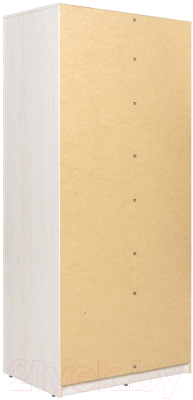 Шкаф Рэйгрупп Bromo 02.03 ДД 90x198x55 / ШР 02.03 BR (дуб бордолайт)