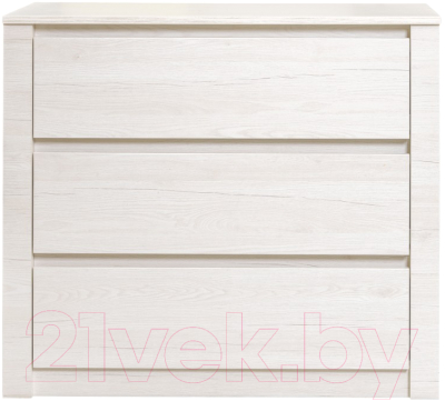 Комод Рэйгрупп Bromo КО-03 3Y 90x79.7x45 / КО-03 BR (дуб бордолайт) - фото