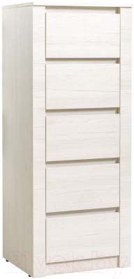 Комод Рэйгрупп Bromo КО-05 5Y 50x126.9x45 / КО-05 BR (дуб бордолайт) - фото