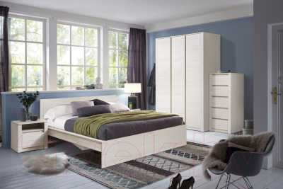 Комод Рэйгрупп Bromo КО-05 5Y 50x126.9x45 / КО-05 BR (дуб бордолайт)